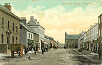 Offaly - Tullamore - Barrack Street
(old colour Irish photo)
