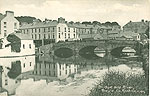 Roscommon - Boyle - Bridge and River
(old b/w Irish photo)
