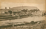 Sligo Town - Sligo and Knocknarea
(old b/w Irish photo)