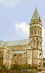 Sligo Town - The Cathedral
(old colour Irish photo)
