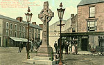 Tipperary - Cashel - Market Cross
(old colour Irish photo)
