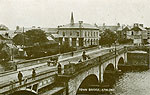 Westmeath - Athlone - Main Bridge
(old b/w Irish photo)