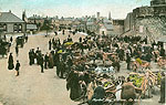 Westmeath - Athlone - Market Day
(old colour Irish photo)