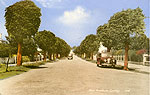 Wexford - Gorey - The Avenue
(old colour Irish photo)