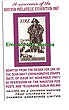 Ireland 1967 British Philatelic Exhibit. Souvenir Card