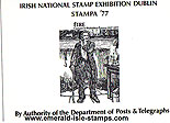 Ireland 1977 Stampa Souvenir Card Folklore