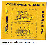 Ireland 1980 Collectorex Stamp Show Souvenir Bklt