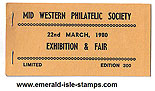 Ireland 1980 Mid Western Society Souvenir Bklt