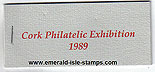 Ireland 1989 Cork Philatelic Exhibition Souvenir Bklt