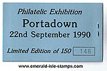Ireland 1990 Portadown Philatelic Exhib. Souvenir Bklt