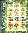 Ireland 1999 Stampa Gaa Team Overprint Sheetlet
