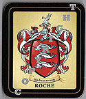 Roche Family Irish Heraldic Coasters
(Roche Crest (2 coasters per set))