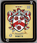 White Family Irish Heraldic Coasters
(White Crest (2 coasters per set))