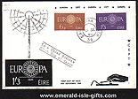 Ireland 1960 Fdc Cept Europa Illustrated Rare