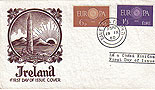 Ireland 1960 Europa Staehle FDC
(First Day Cover)