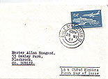 Ireland 1961 Aer Lingus FDC Single stamp
(first day)