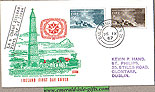 Ireland 1967 Fdc International Tourist Year (philart)