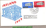 Ireland 1969 Fdc Europa First Day Cover (cept Emblem)