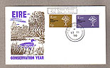 Ireland 1970 Fdc Conservation Year Illus Cover (duck)