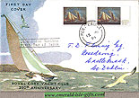 Ireland 1970 Fdc Royal Cork Yacht Club (harp Cover)