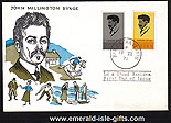 Ireland 1971 Fdc J.m.synge Playwright Aran Island(harp)