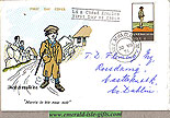 Ireland 1971 Fdc Art: Jack B. Yeats First Day (harp)