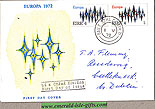 Ireland 1972 Fdc Art: Gerard Dillon (harp)