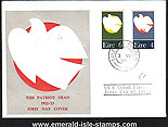 Ireland 1972 Fdc Honouring The Patriot Dead (dove)