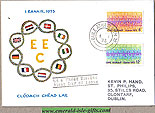 Ireland 1973 European Economic Community Entry (harp)