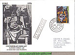 Ireland 1974 Fdc Art: Norah Mcguinness (an Post)