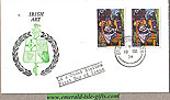 Ireland 1974 Fdc Art Norah Mcguinness: (four Provinces)
