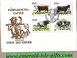 Ireland 1987 Fdc Cattle Farming (cork Coins)