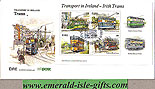 Ireland 1987 Fdc Irish Trams Miniature Sheet (an Post)