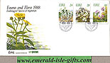 Ireland 1988 Fdc Endangered Vegetation (an Post)