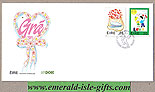 Ireland 1991 Fdc Love Stamps First Day Cover (an Post)