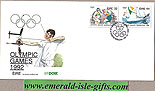 Ireland 1992 Fdc Olympics Barcelona (an Post)
