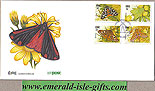 Ireland 1994 Fdc Moths / Butterflies Self-adh (an Post)