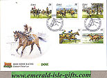 Ireland 1996 Irish Horse Racing Fdc