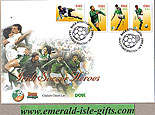 Ireland 2002 Fdc Soccer Heroes Self Adhesive (an Post)