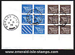 1974 Ireland Fdc Sb19 (sg) 50p Booklet Panes Cover (1)