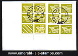 1974 Ireland Fdc Sb19 (sg) 50p Booklet Panes Cvr (2)