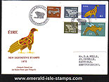1975 Ireland Fdc Gerl Unwrmk Low Vals (plain)