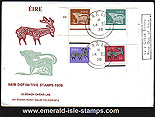 1976 Ireland Fdc Gerl Unwrmk Medium Vals (an Post)
