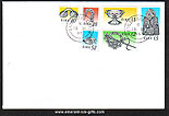 1995 Ireland Fdc Irish Treasures Enschede Lithography