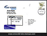 Ireland 2002 Ffc Galway To London Luton Aer Arann Exp.