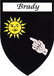 Brady Coat of Arms
(Sticker)