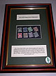 Framed Selection Of First Ever Irish Stamp Designs