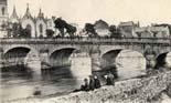 Galway Town - West Bridge
(vintage old photo)