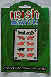 Irish Fridge Magnet - Black Pig