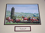 Kildare - Punchestown - Stone Wall
(Scene of many a faller !)